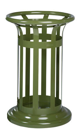 CORBEILLE VIGIPIRATE TULIPE 60L VERT OLIVE