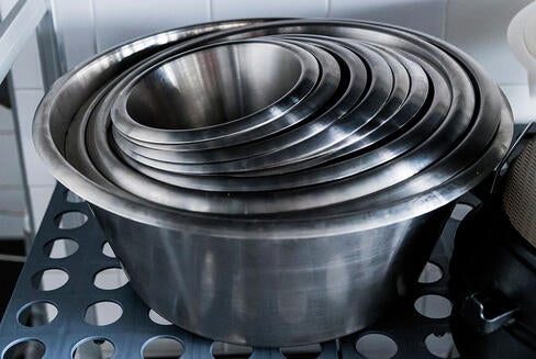 BASSINE INOX FOND PLAT 16 CM