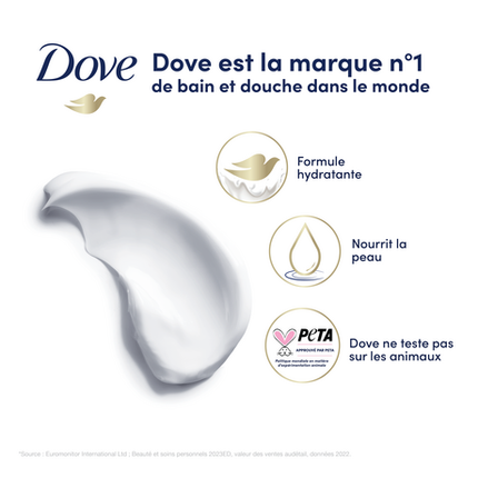 GEL DOUCHE CONCOMBRE DOVE 500ML FLACON X24