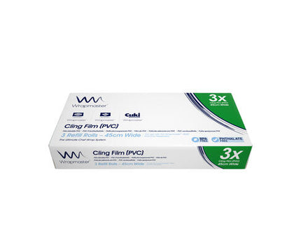 FILM ALIMENTAIRE ALBAL PROFESSIONAL WRAPMASTER® 45CM X300M ROULEAU X3