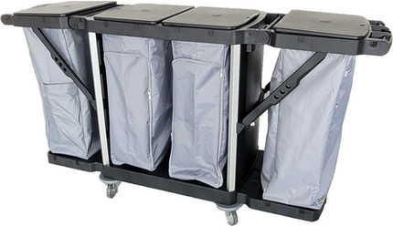 CHARIOT DE TRI DE LINGE 4 FLUX POLYPROLENE RECYCLE
