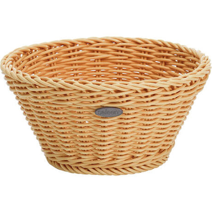 CORBEILLE À PAIN EN POLYPROPYLÈNE RONDE Ø 18 CM BEIGE